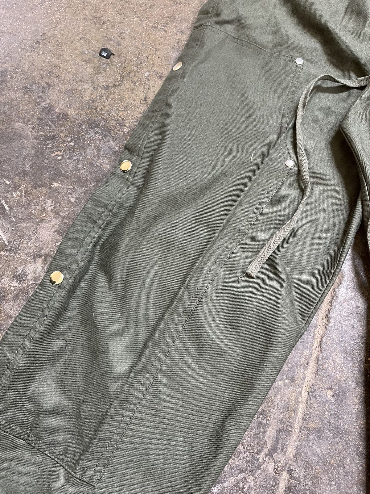 Vintage Snap Double Knee Olive Size US 30 / EU 46 - 3 Thumbnail
