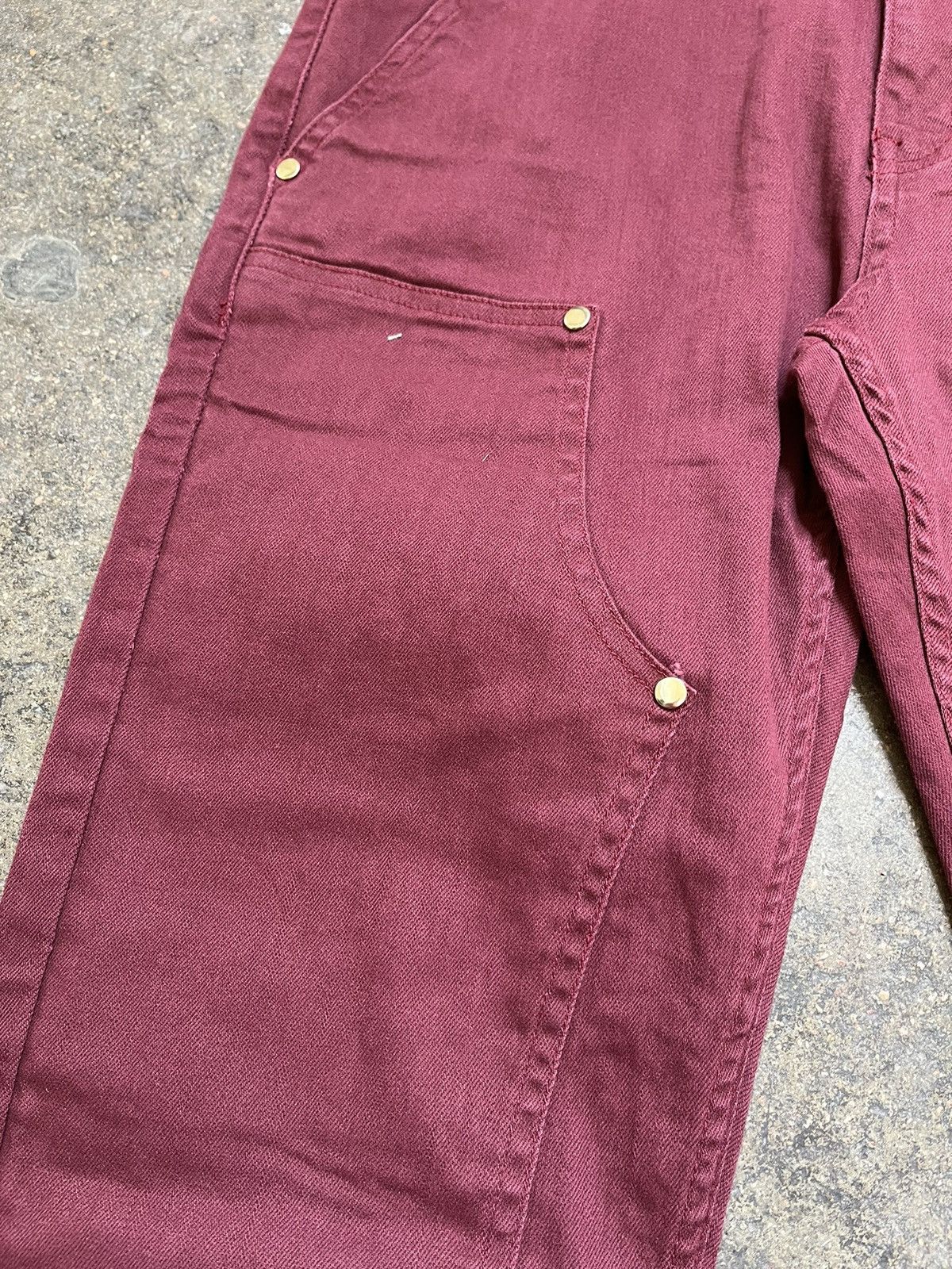 Other Double Knee Pants Burgundy Size US 40 / EU 56 - 3 Thumbnail