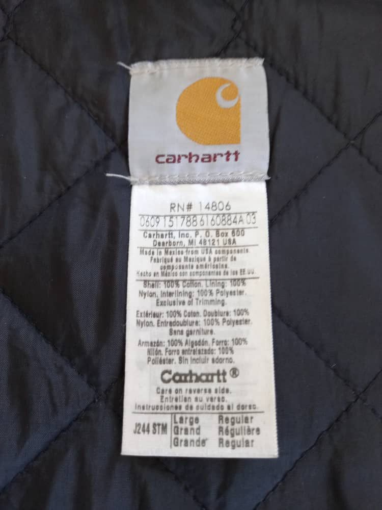 Carhartt Vintage Kanye West Carhartt Denim Worker Hoodies Jacket Size US L / EU 52-54 / 3 - 12 Thumbnail
