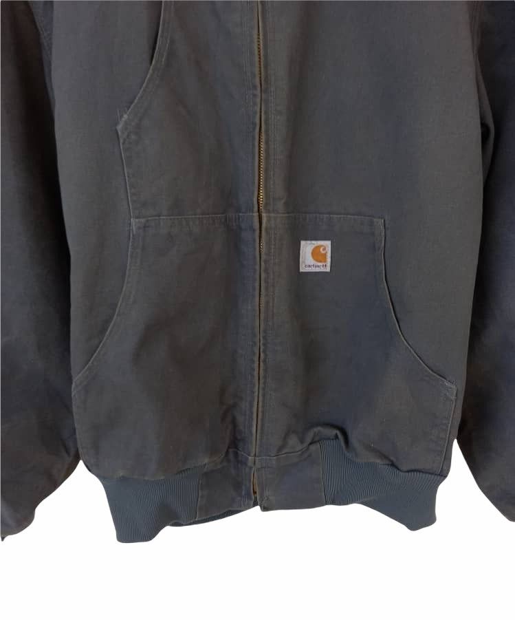 Carhartt Vintage Kanye West Carhartt Denim Worker Hoodies Jacket Size US L / EU 52-54 / 3 - 7 Thumbnail