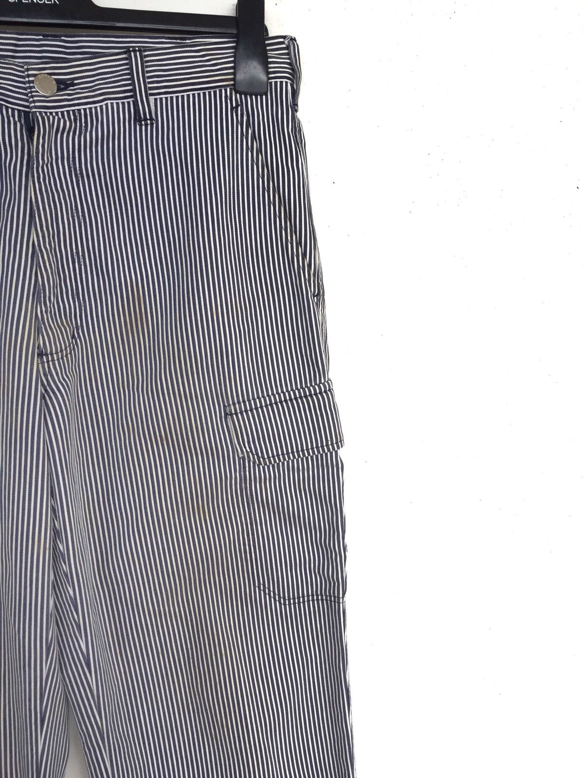 Sophnet. Sophnet Hickory Stripe 6 Pocket Worker Cargo Pants Size US 30 / EU 46 - 4 Thumbnail