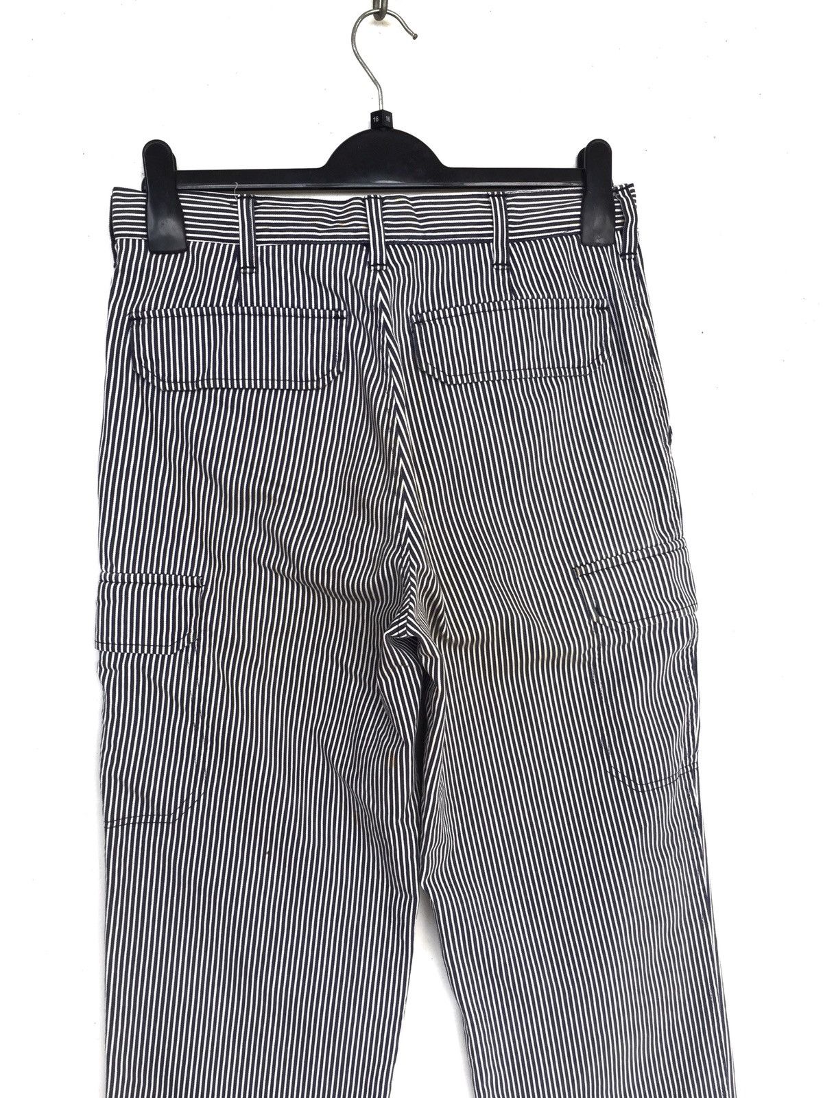 Sophnet. Sophnet Hickory Stripe 6 Pocket Worker Cargo Pants Size US 30 / EU 46 - 9 Thumbnail
