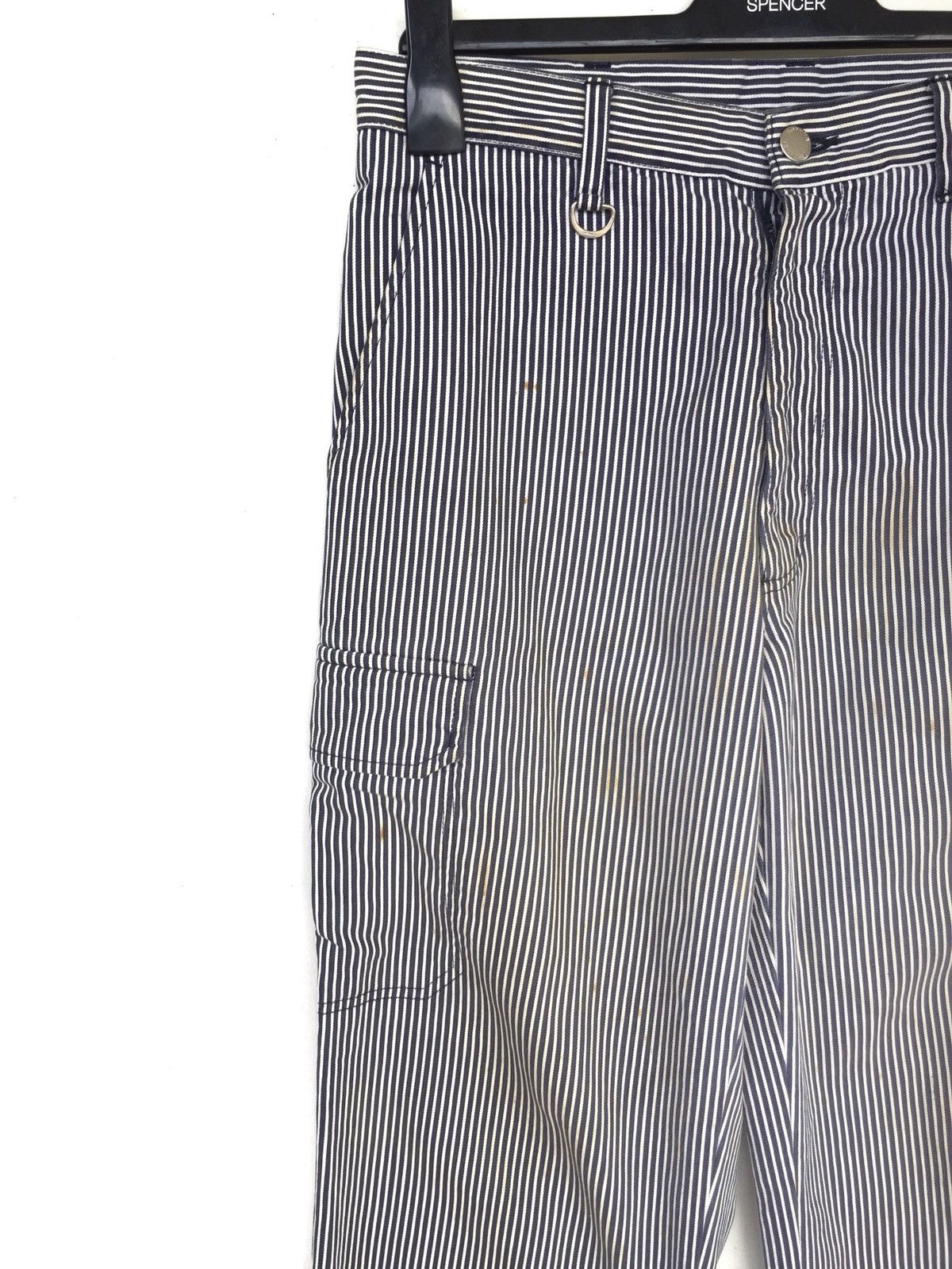 Sophnet. Sophnet Hickory Stripe 6 Pocket Worker Cargo Pants Size US 30 / EU 46 - 3 Thumbnail