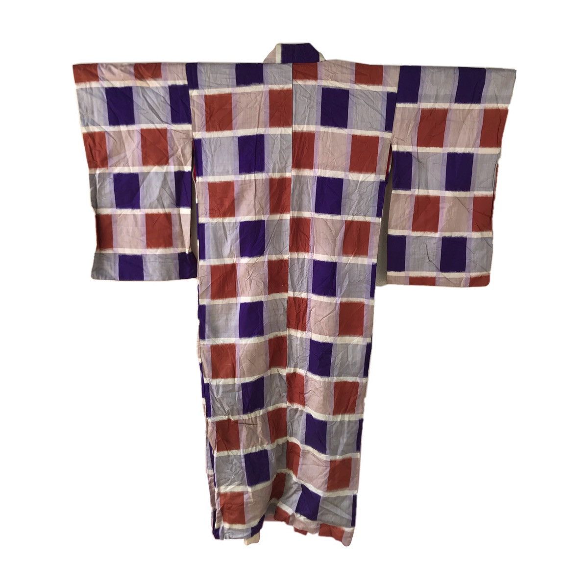 Vintage Vintage Checkered kimono Size US L / EU 52-54 / 3 - 2 Thumbnail