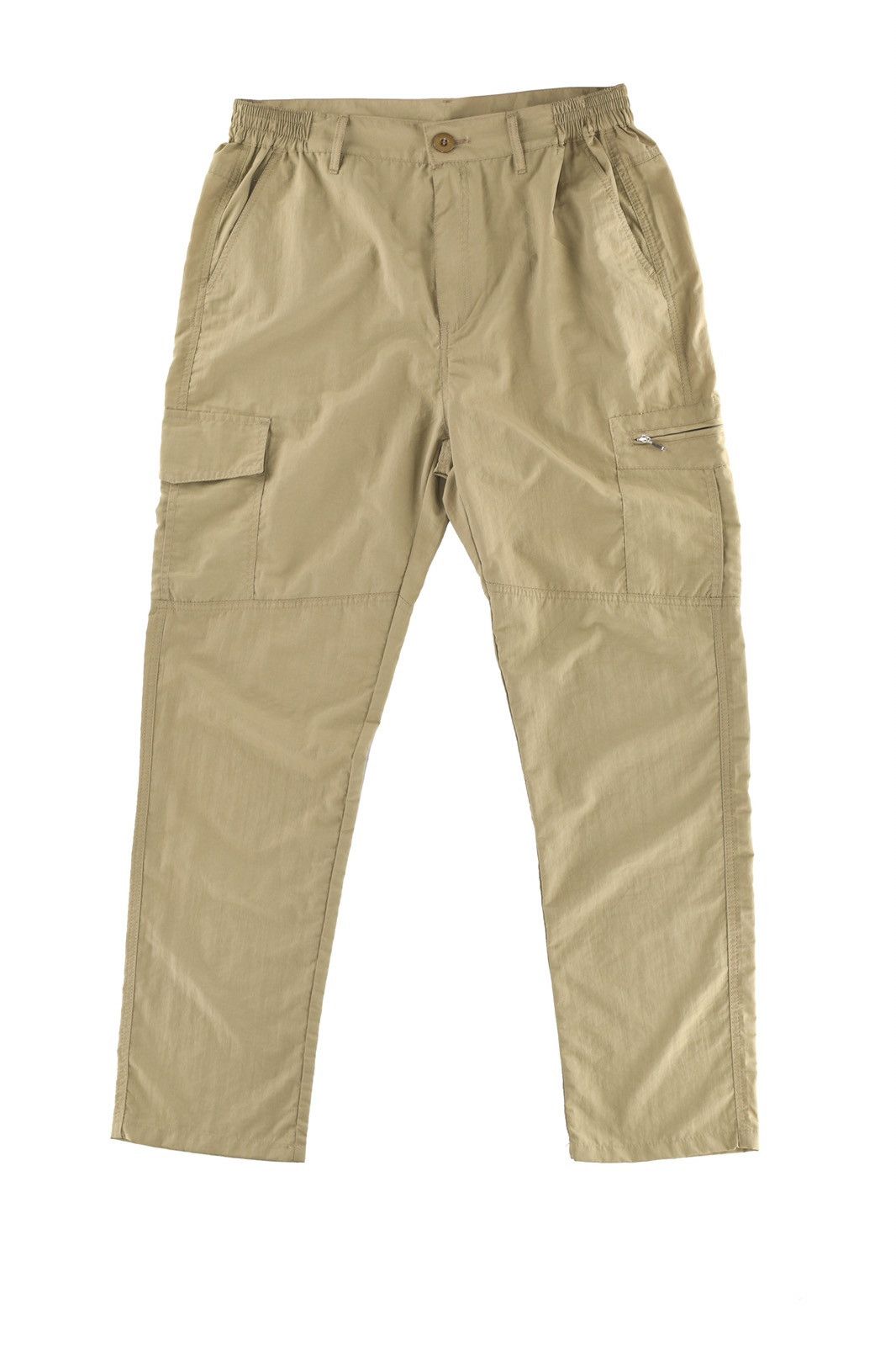 Japanese Brand Nylon Cargo Pants Tan Size US 40 / EU 56 - 5 Thumbnail