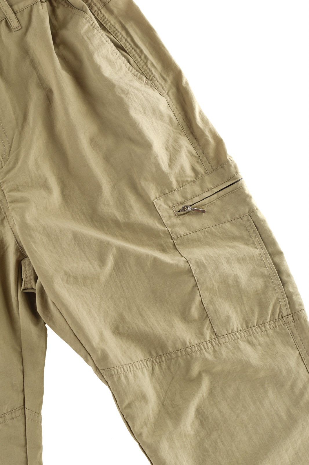 Japanese Brand Nylon Cargo Pants Tan Size US 40 / EU 56 - 7 Thumbnail