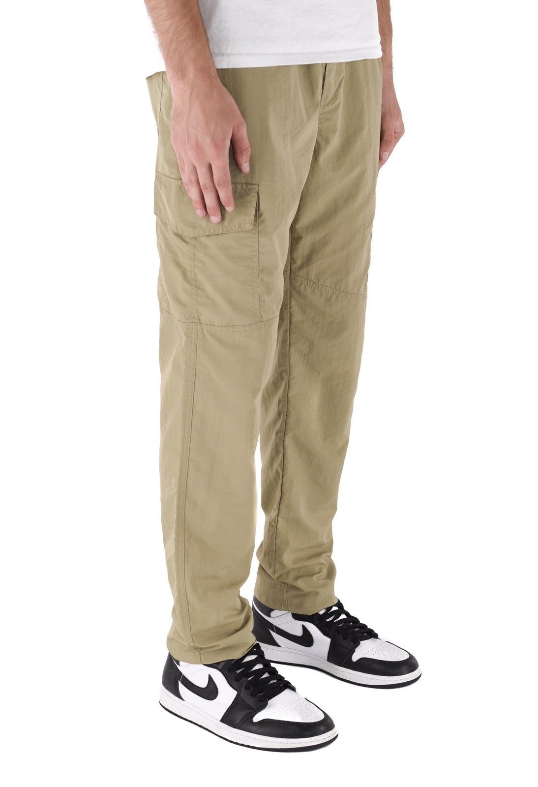 Japanese Brand Nylon Cargo Pants Tan Size US 40 / EU 56 - 2 Thumbnail