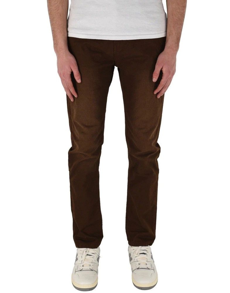 Vintage Distressed Denim Chocolate Brown Size US 28 / EU 44 - 2 Thumbnail