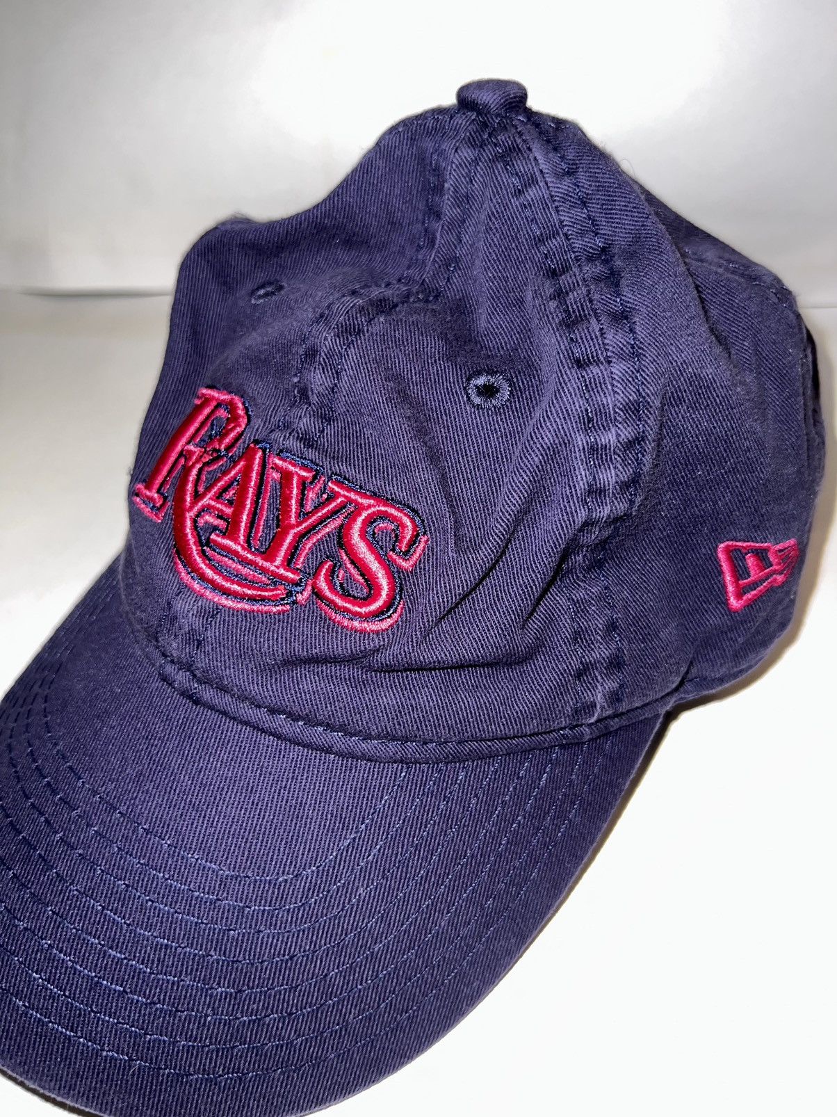 Y2K Tampa Bay Devil Rays Baseball Snapback Cap 