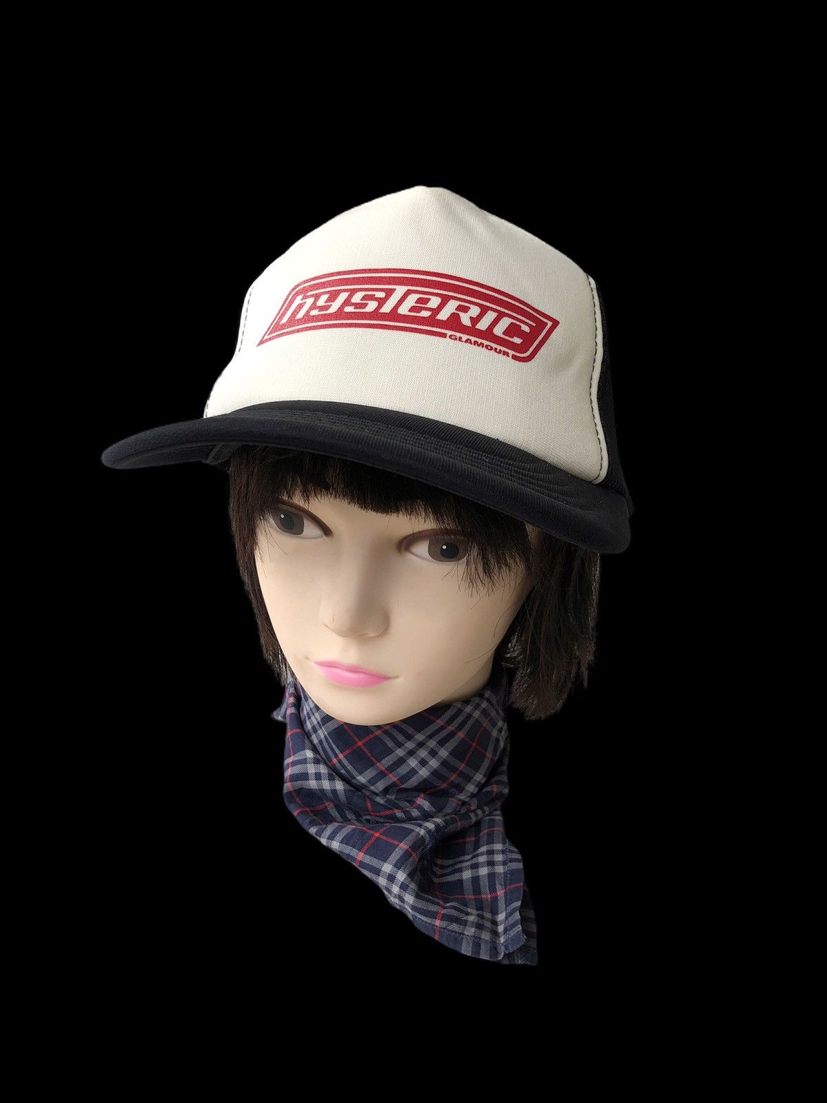 Hysteric Glamour NEW🔥Hysteric Glamour 🇯🇵 Font Print Mesh Trucker Cap Size ONE SIZE - 2 Thumbnail