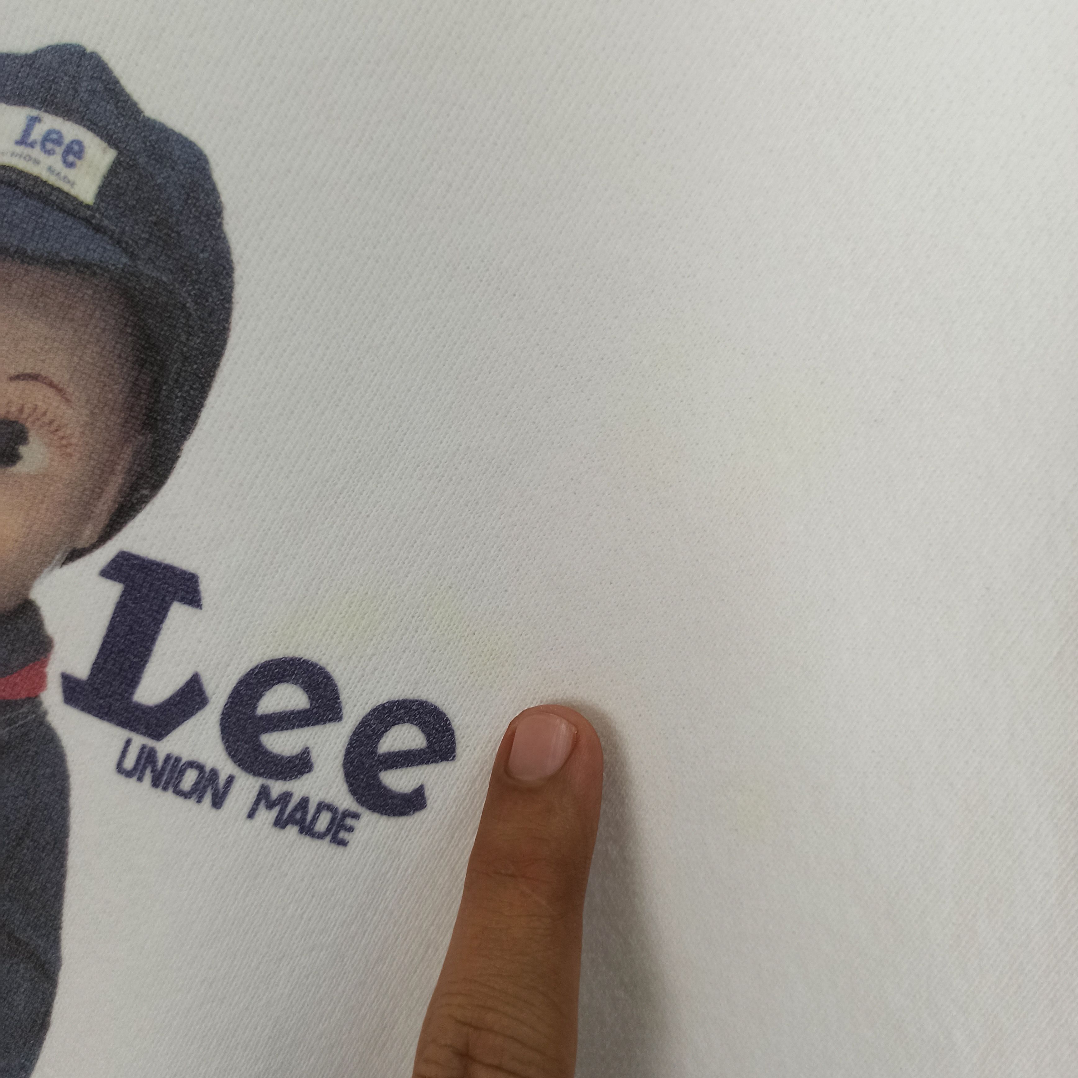 Lee 🔥Rare🔥 Buddy Lee Union Made 3D Print Graphic Sweatshirt Size US S / EU 44-46 / 1 - 5 Thumbnail