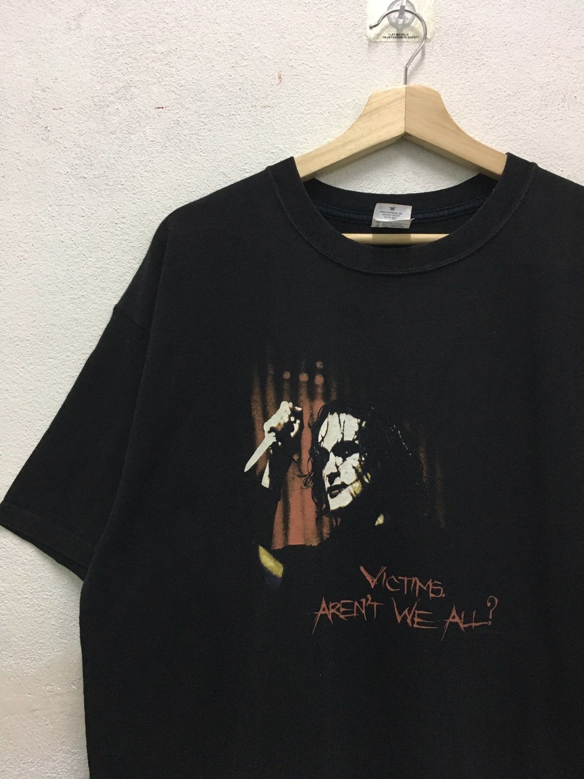 image of Avant Garde x Movie Vintage The Crow Horror Fantasy Movie 2004 in Black, Men's (Size XL)