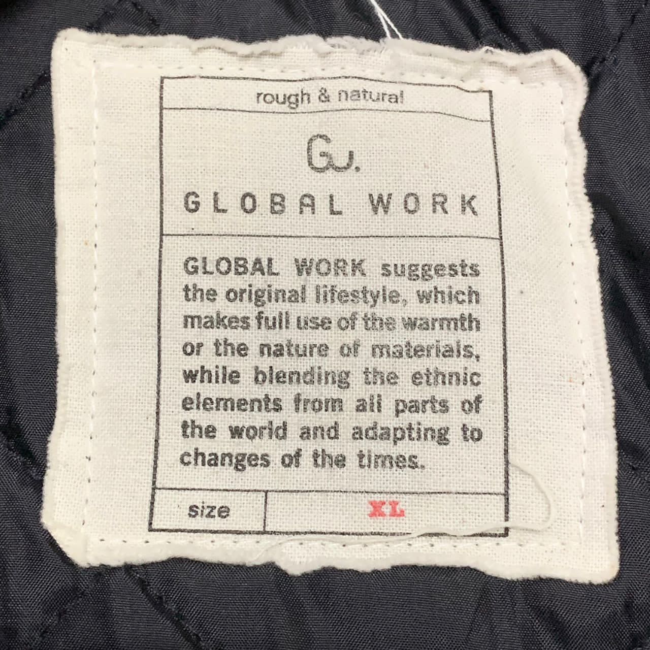 Global Work Global Work Rough & Natural Thin Puffer Vest Size US L / EU 52-54 / 3 - 7 Thumbnail