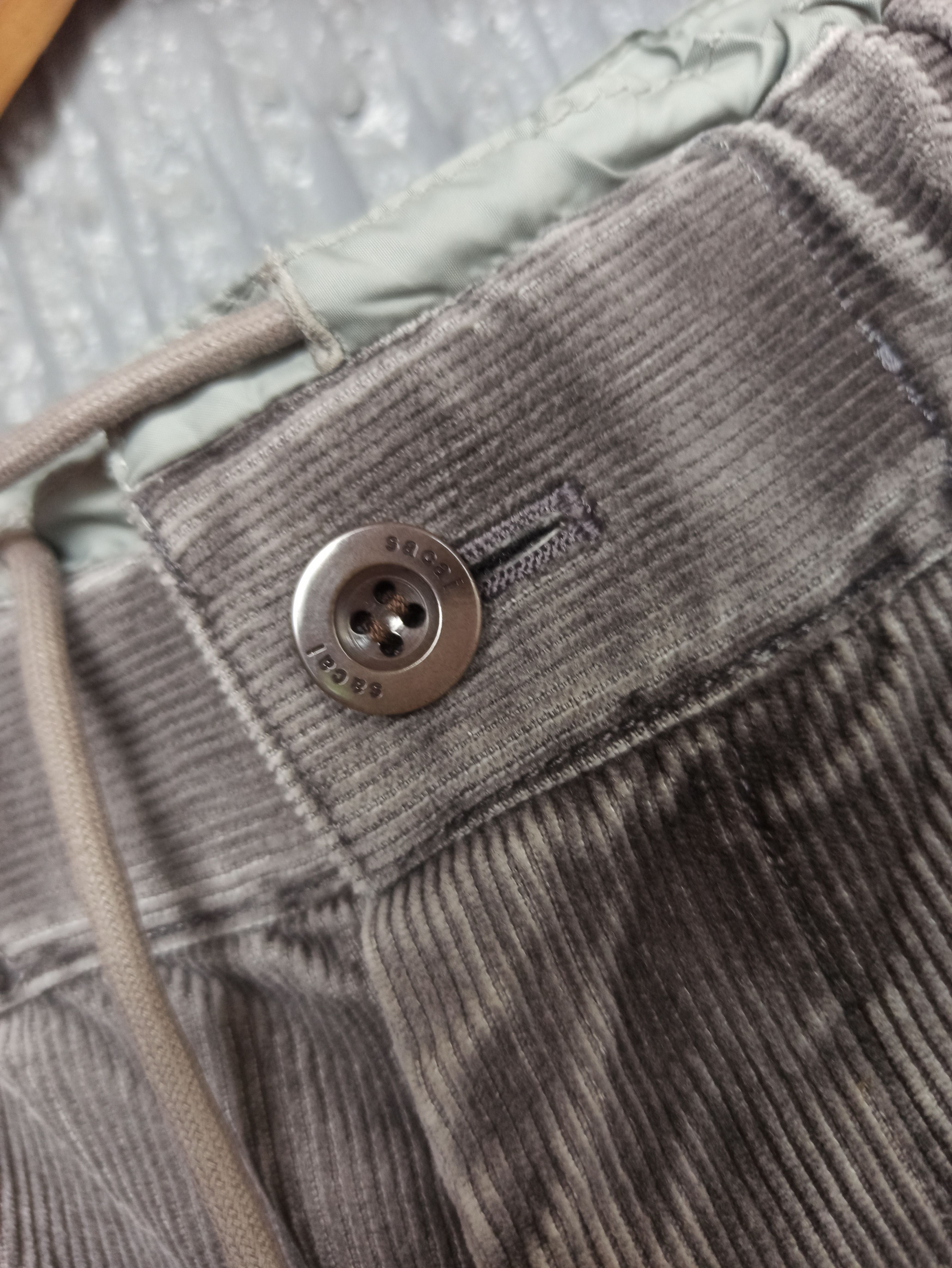 Sacai Sacai Corduroy Nylon Drawstring Pant Size US 32 / EU 48 - 4 Thumbnail