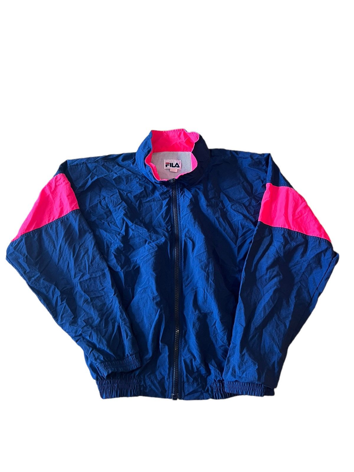 Fila × Vintage Vintage 80s 90s Fila Light Windbreaker Jacket Made In USA Size US XL / EU 56 / 4 - 1 Thumbnail