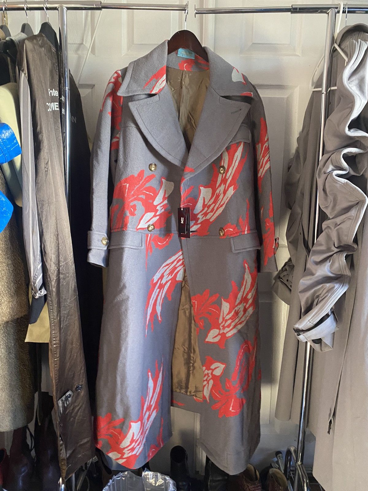 Undercover NWT AW97 red leaf coat Size US L / EU 52-54 / 3 - 1 Thumbnail