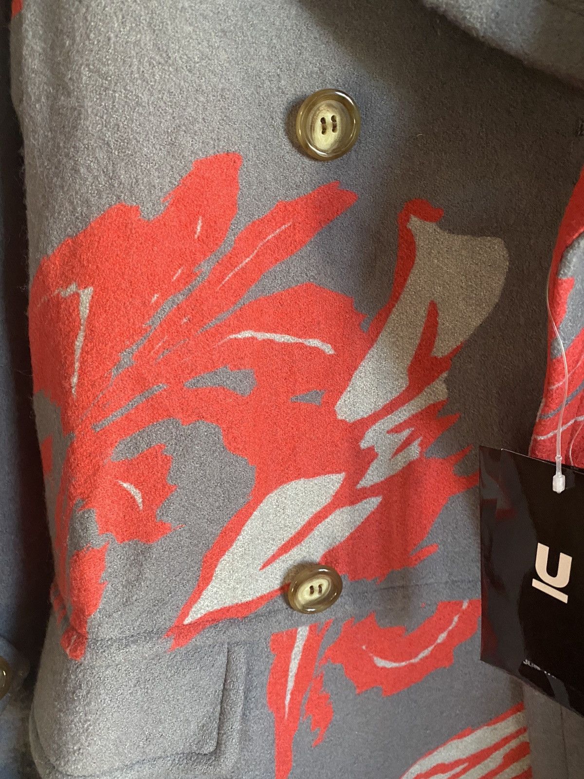 Undercover NWT AW97 red leaf coat Size US L / EU 52-54 / 3 - 4 Thumbnail