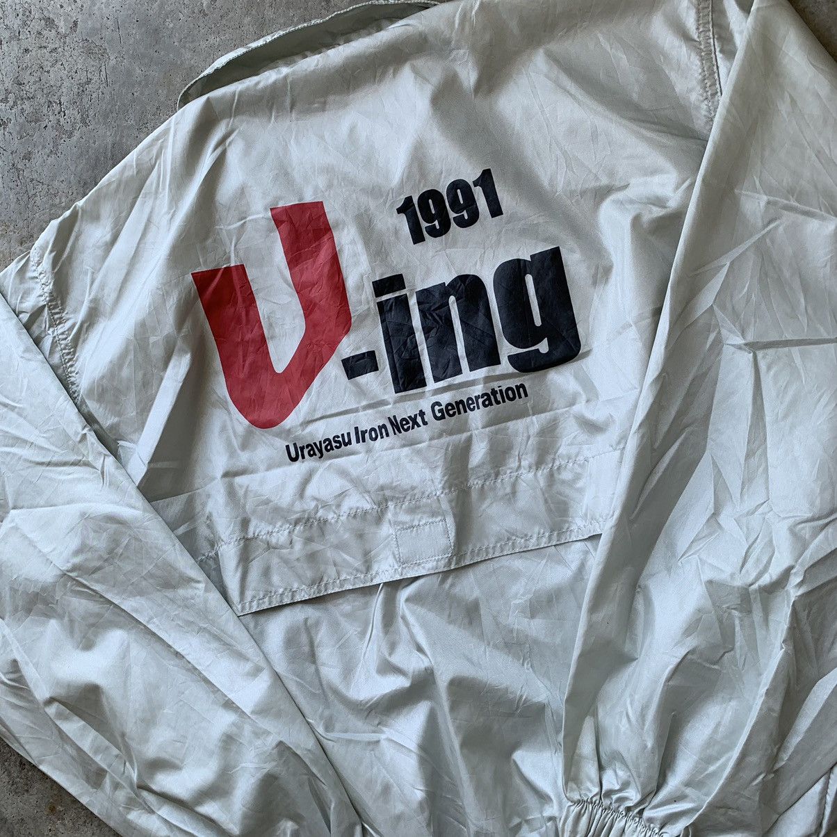 Japanese Brand J- ing 1991 Urayasu Iron Next Generation Vintage 90’s Size US L / EU 52-54 / 3 - 14 Thumbnail
