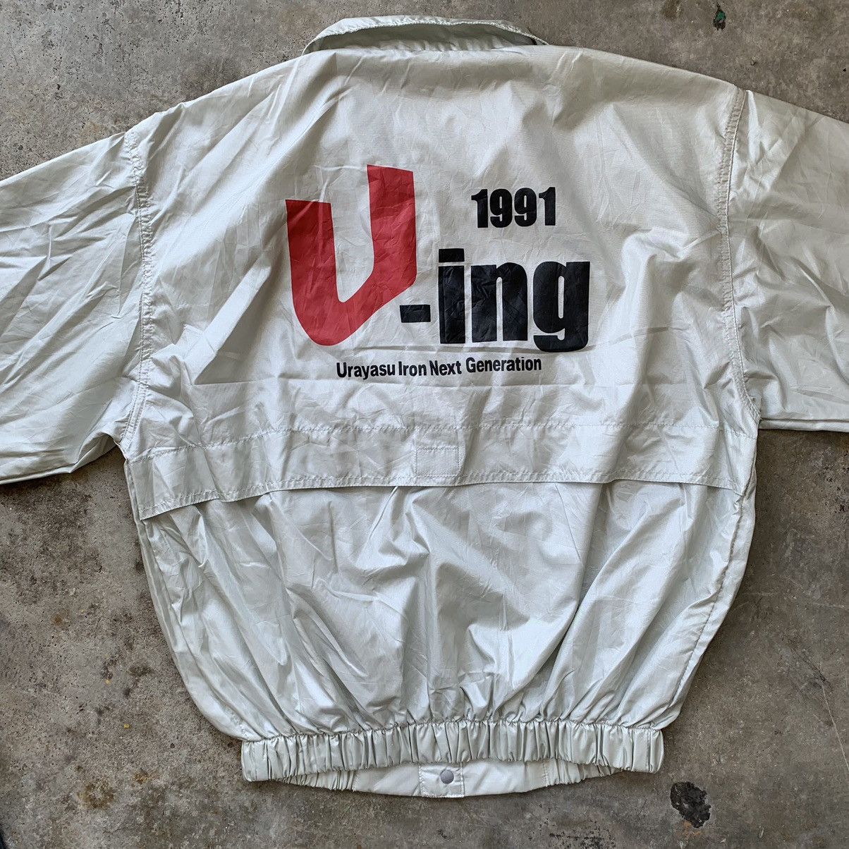 Japanese Brand J- ing 1991 Urayasu Iron Next Generation Vintage 90’s Size US L / EU 52-54 / 3 - 10 Thumbnail
