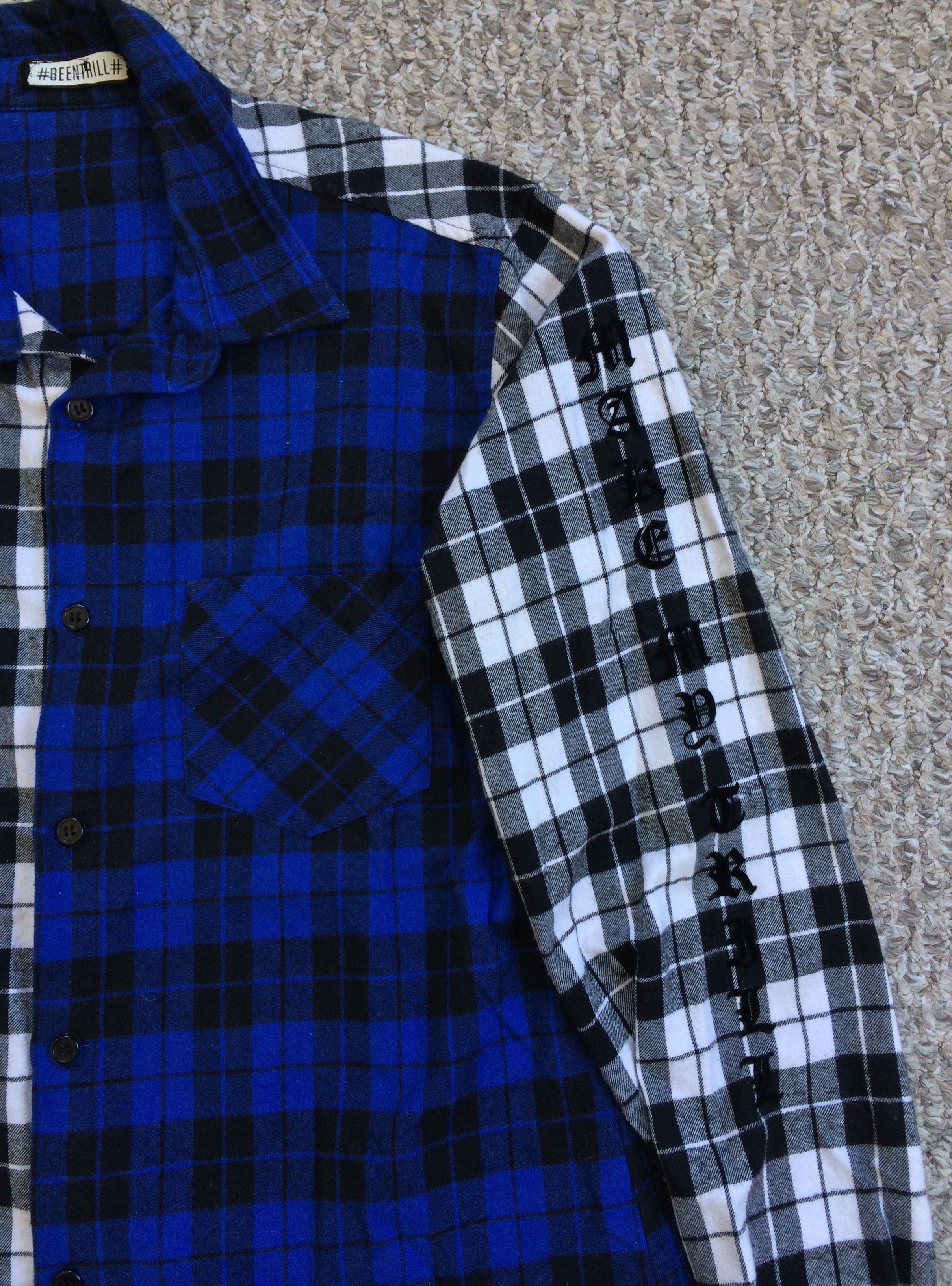 Been Trill OG Been Trill Reconstructed Logo Flannel Size US M / EU 48-50 / 2 - 6 Thumbnail