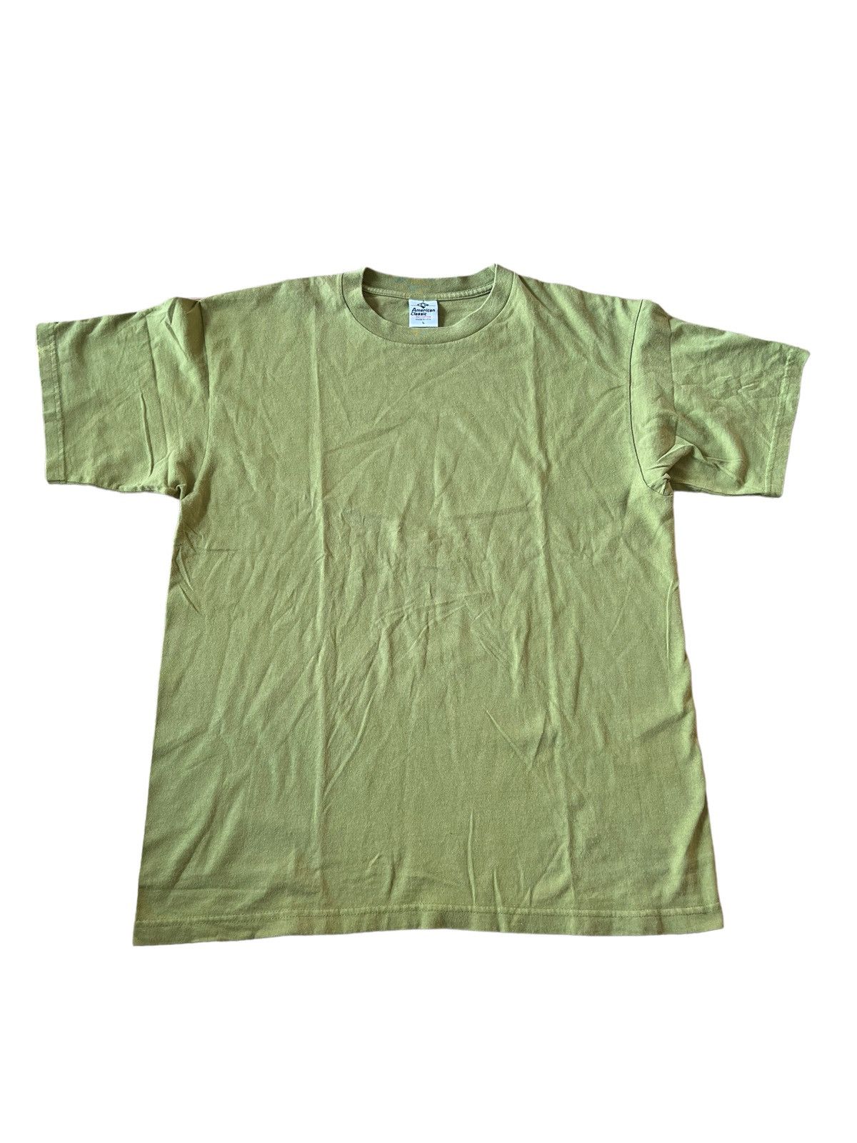 Vintage Vintage Blank T Shirt American Classic Made In USA 90s 00s Size US L / EU 52-54 / 3 - 2 Thumbnail
