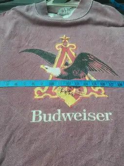 Budweiser × Vintage VTG BUDWEISER CREWNECK MADE IN JAPAN Size US L / EU 52-54 / 3 - 12 Thumbnail