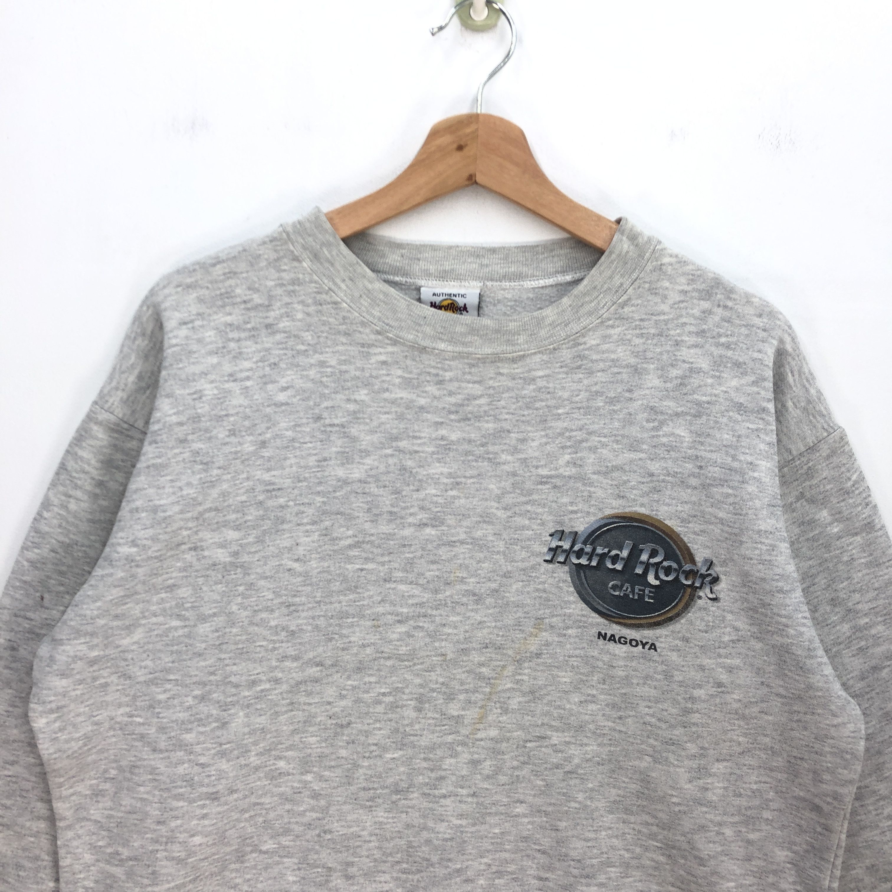 Hard Rock Cafe × Vintage Vintage Hard Rock Cafe Sweater HRC Nagoya Sweatshirts Size US M / EU 48-50 / 2 - 4 Thumbnail