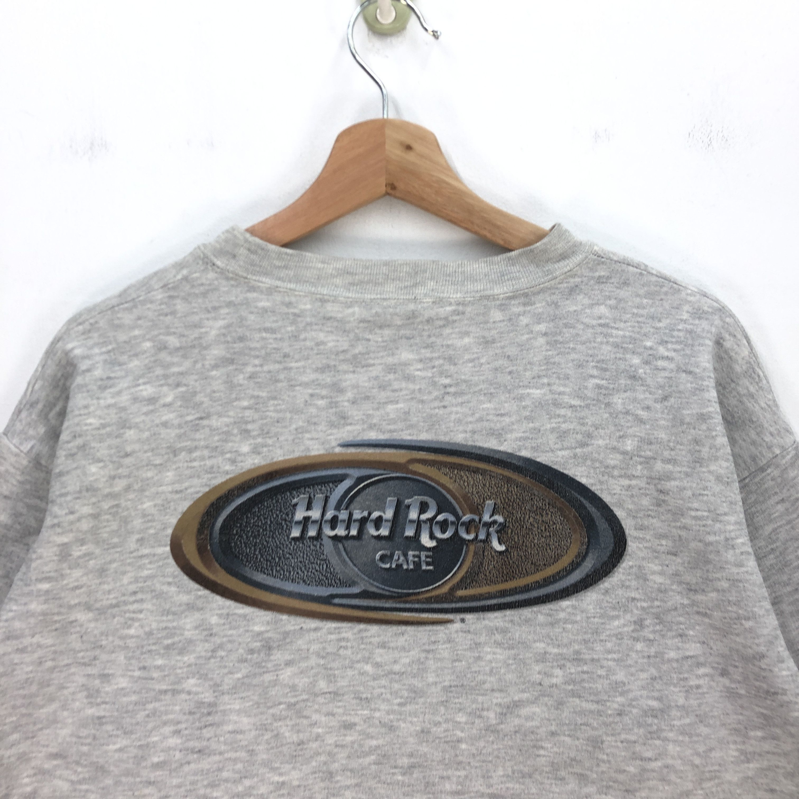 Hard Rock Cafe × Vintage Vintage Hard Rock Cafe Sweater HRC Nagoya Sweatshirts Size US M / EU 48-50 / 2 - 2 Thumbnail