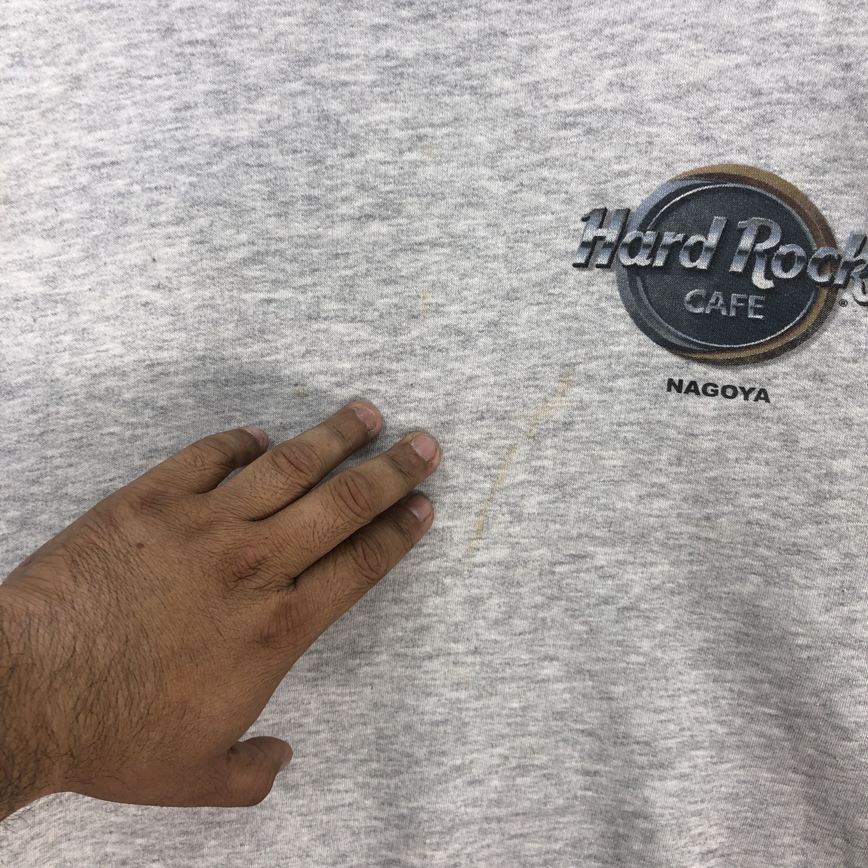 Hard Rock Cafe × Vintage Vintage Hard Rock Cafe Sweater HRC Nagoya Sweatshirts Size US M / EU 48-50 / 2 - 9 Thumbnail