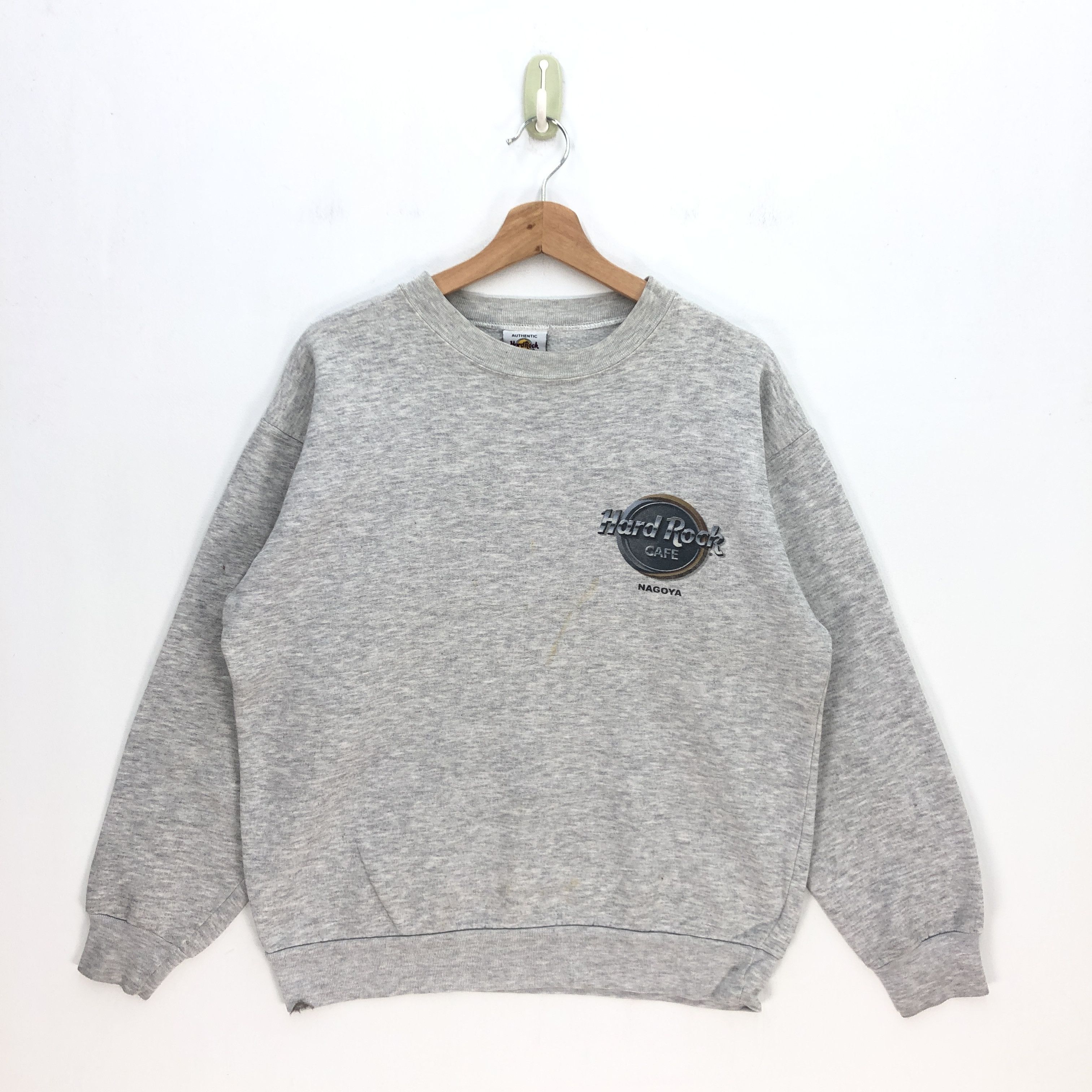 Hard Rock Cafe × Vintage Vintage Hard Rock Cafe Sweater HRC Nagoya Sweatshirts Size US M / EU 48-50 / 2 - 3 Thumbnail