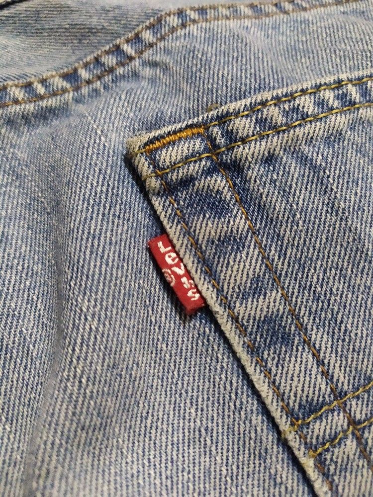 Levi's × Vintage Vintage Levis 504 Stone washed Classic cut denim jeans Size US 32 / EU 48 - 11 Thumbnail