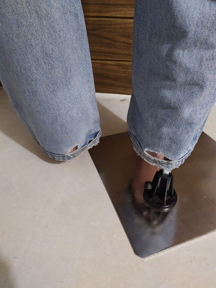 Levi's × Vintage Vintage Levis 504 Stone washed Classic cut denim jeans Size US 32 / EU 48 - 17 Thumbnail