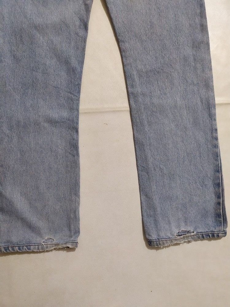 Levi's × Vintage Vintage Levis 504 Stone washed Classic cut denim jeans Size US 32 / EU 48 - 9 Thumbnail