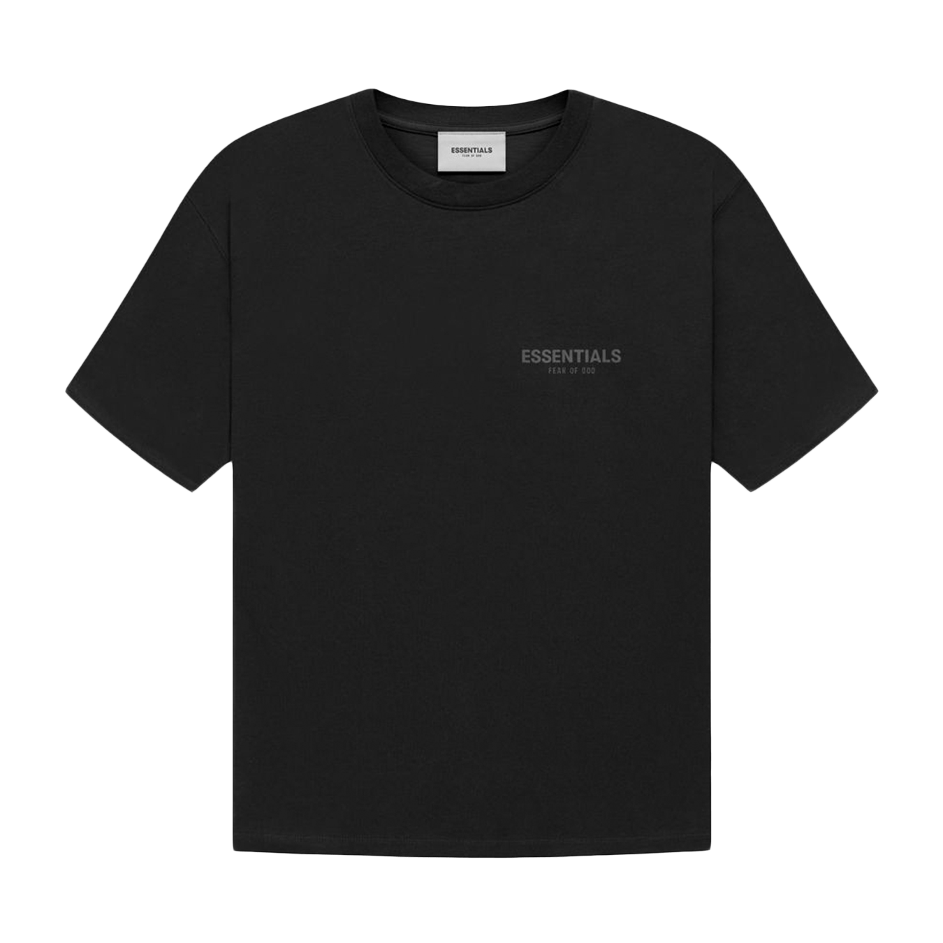 Fear of God Fear OF God Essential T-Shirt black SZ M | Grailed