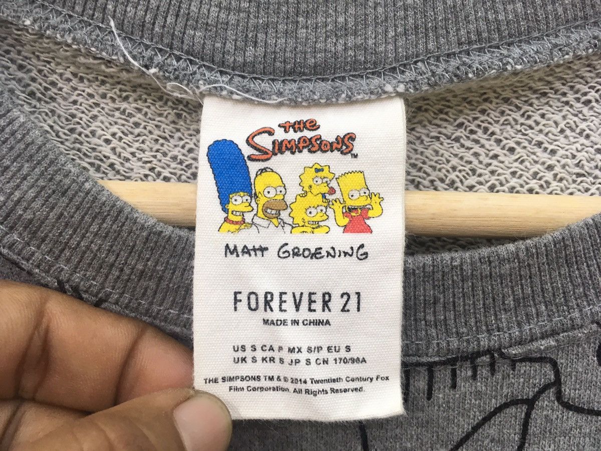 Forever 21 × The Simpsons *The simpson allover print sweatshirt Size US S / EU 44-46 / 1 - 3 Thumbnail