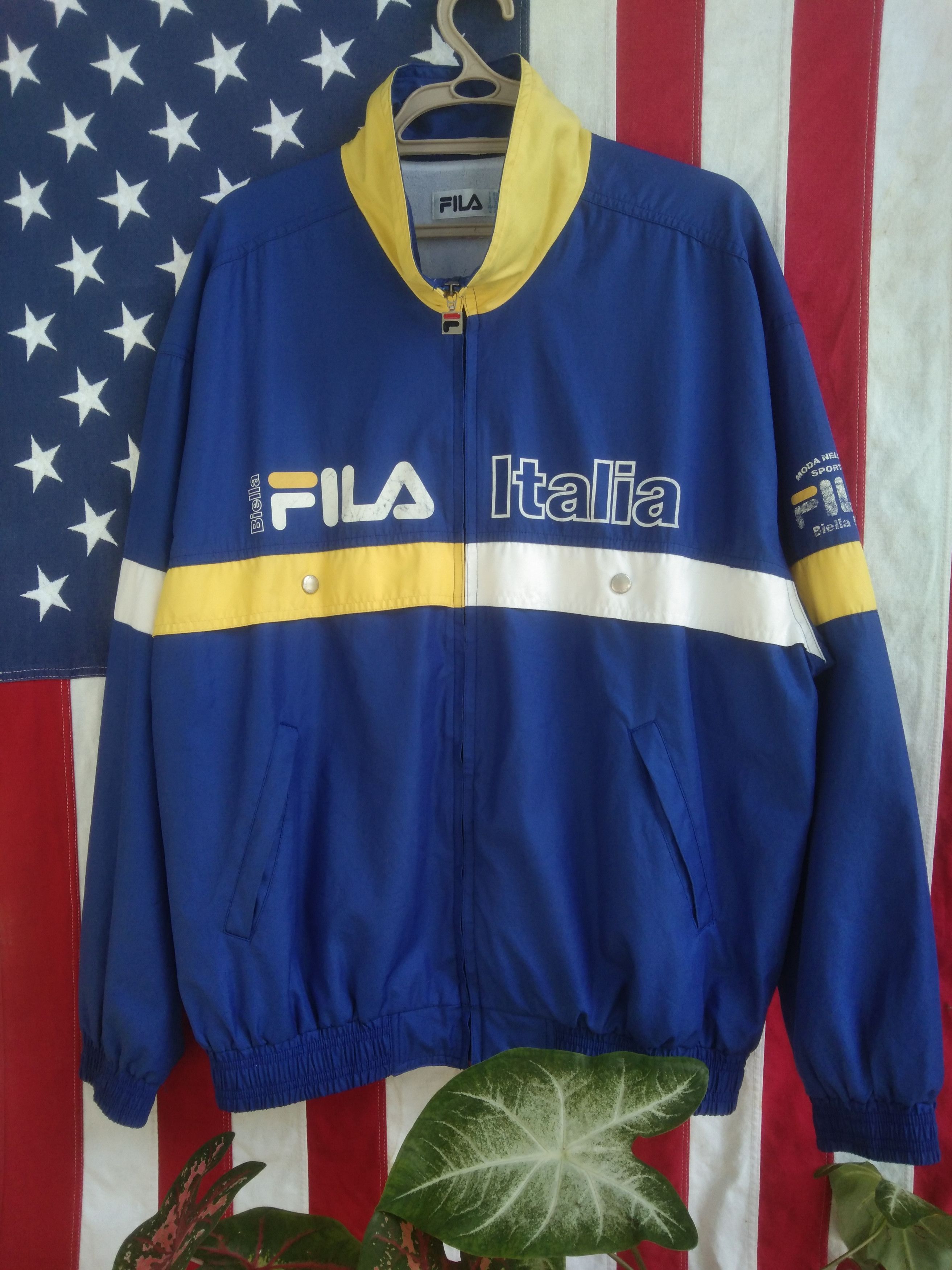 Fila × Sports Specialties FILA ITALIA SPELL OUT LIGHT JACKET Size US L / EU 52-54 / 3 - 1 Thumbnail
