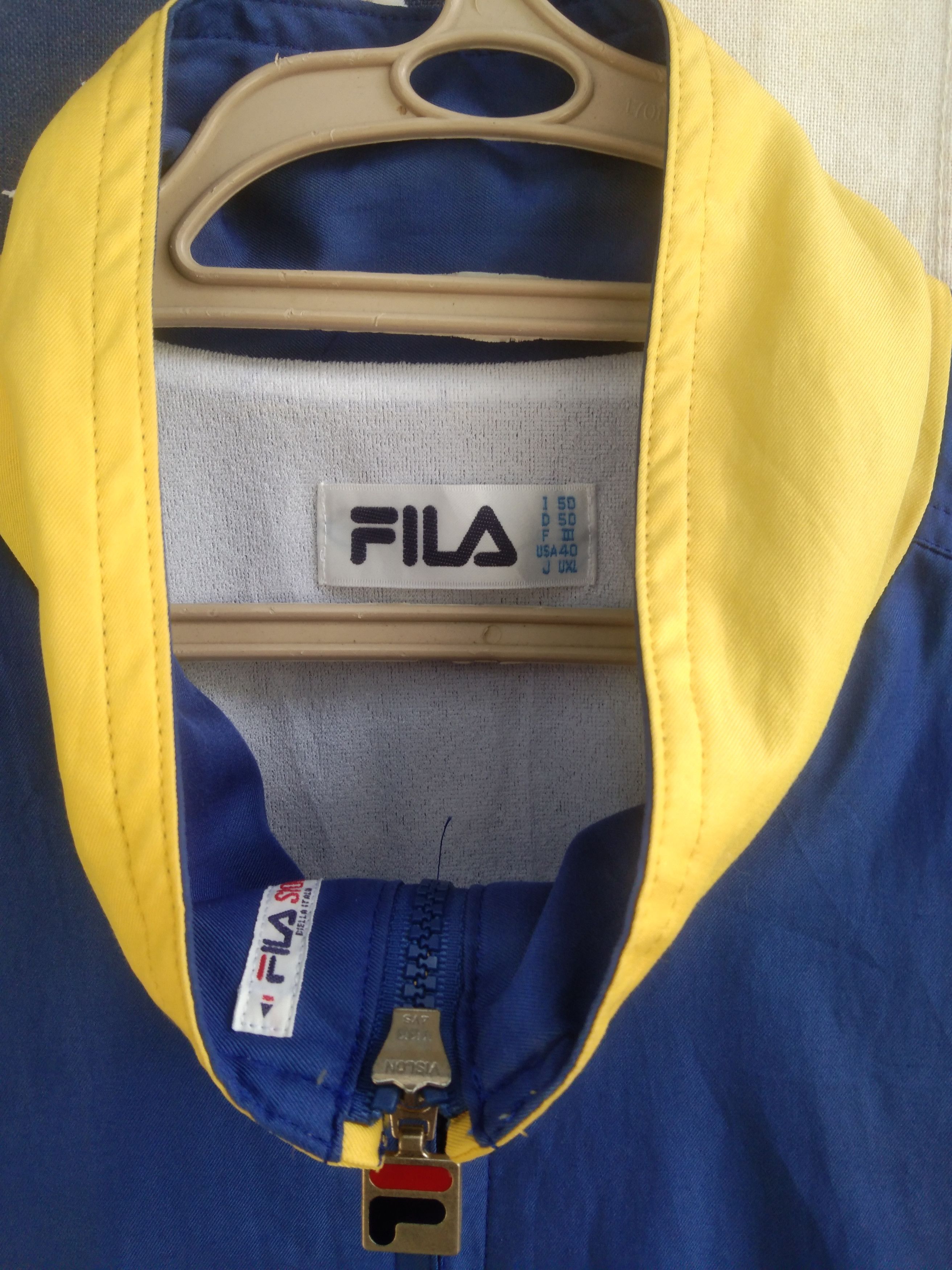Fila × Sports Specialties FILA ITALIA SPELL OUT LIGHT JACKET Size US L / EU 52-54 / 3 - 5 Thumbnail