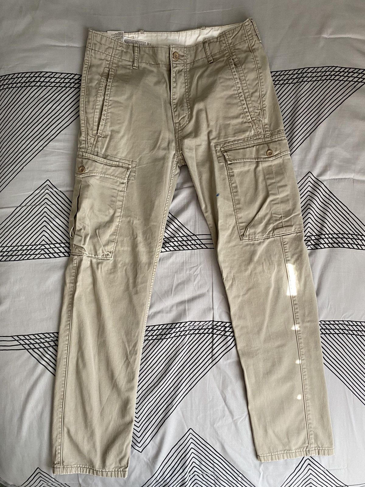Vintage Levi's Slim Straight Cargos Grailed