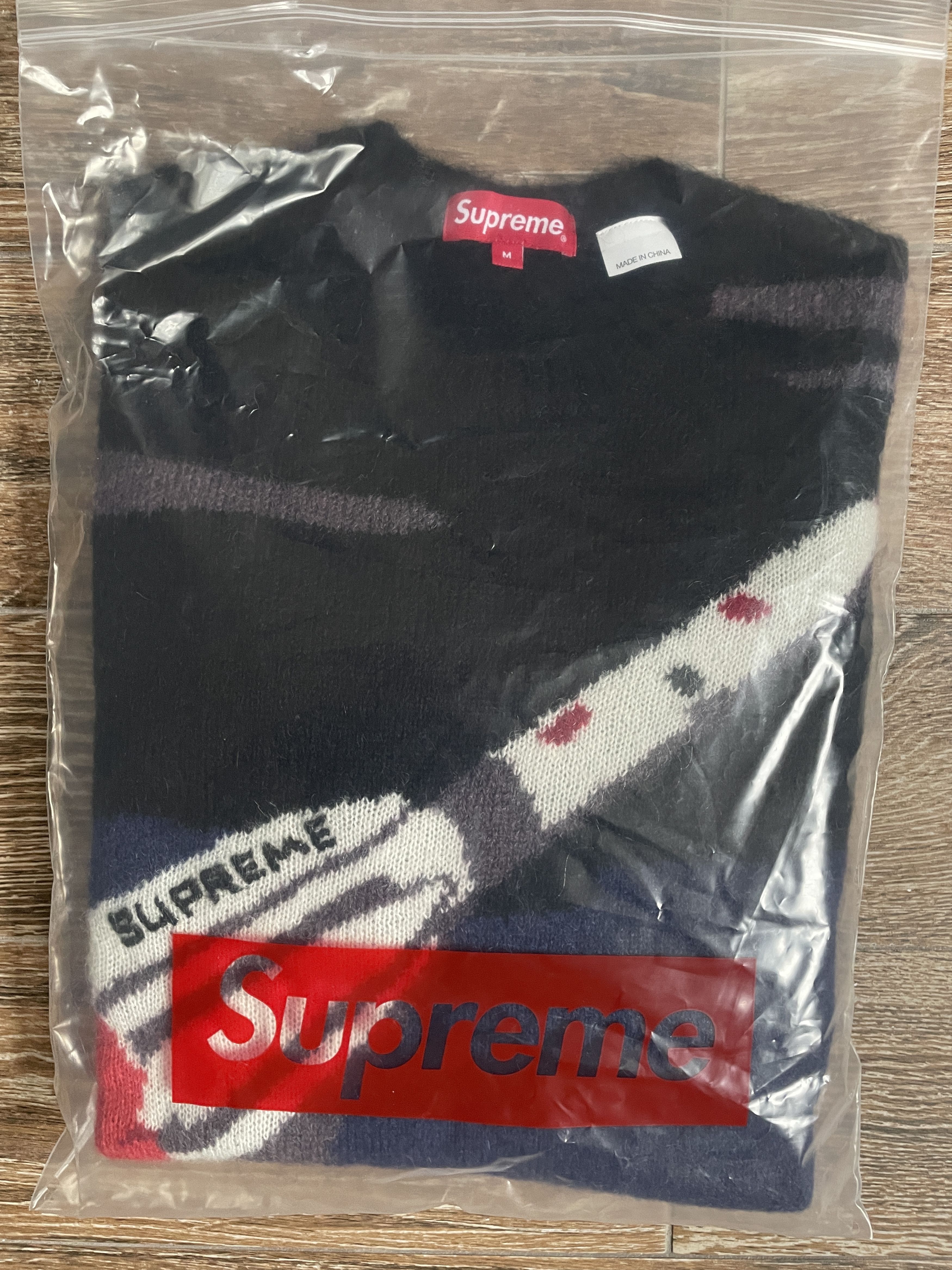 Supreme Supreme Rocket Sweater Black Medium M Mohair Knit NEW Fall Size US M / EU 48-50 / 2 - 8 Thumbnail