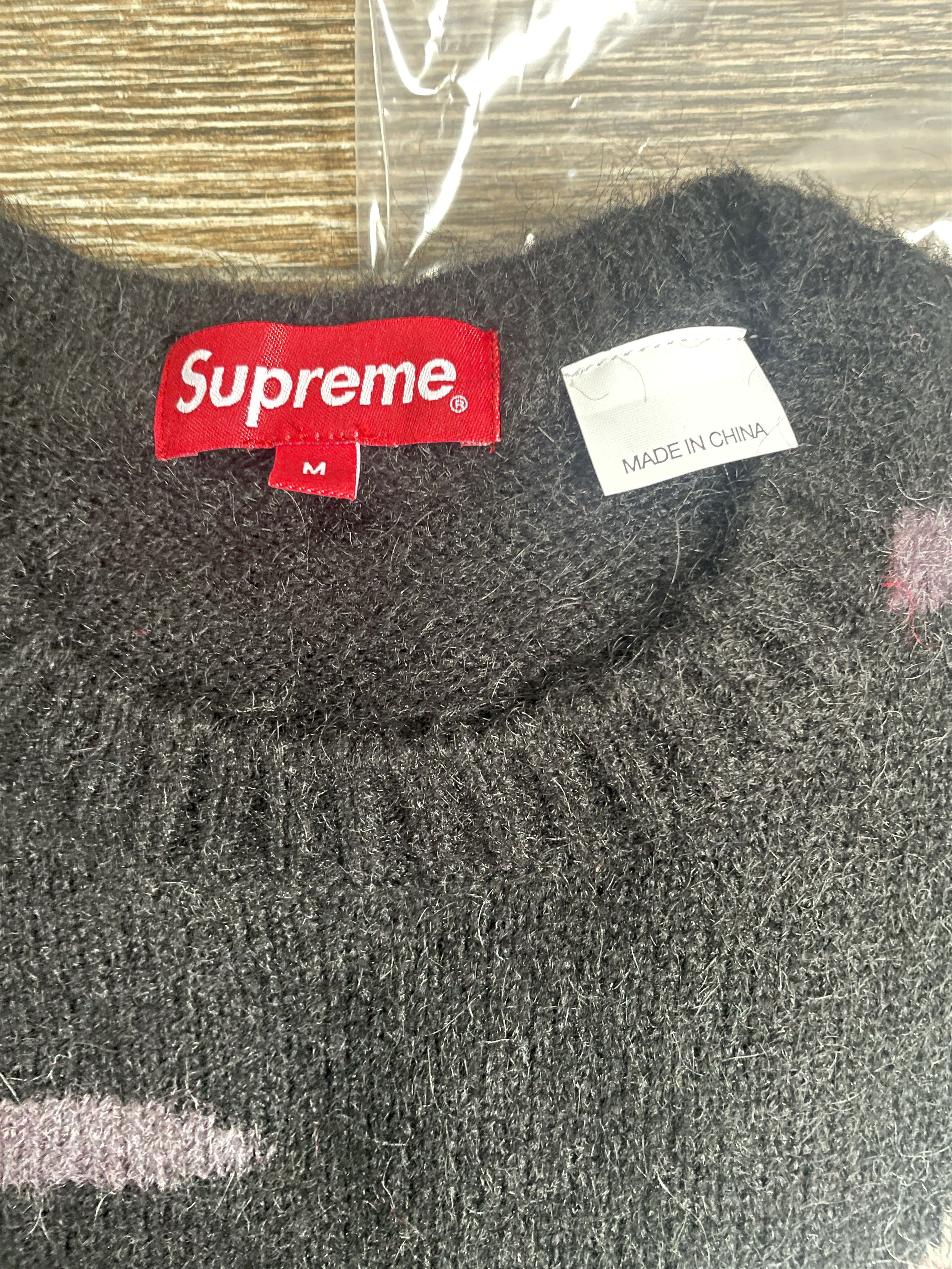 Supreme Supreme Rocket Sweater Black Medium M Mohair Knit NEW Fall Size US M / EU 48-50 / 2 - 3 Thumbnail