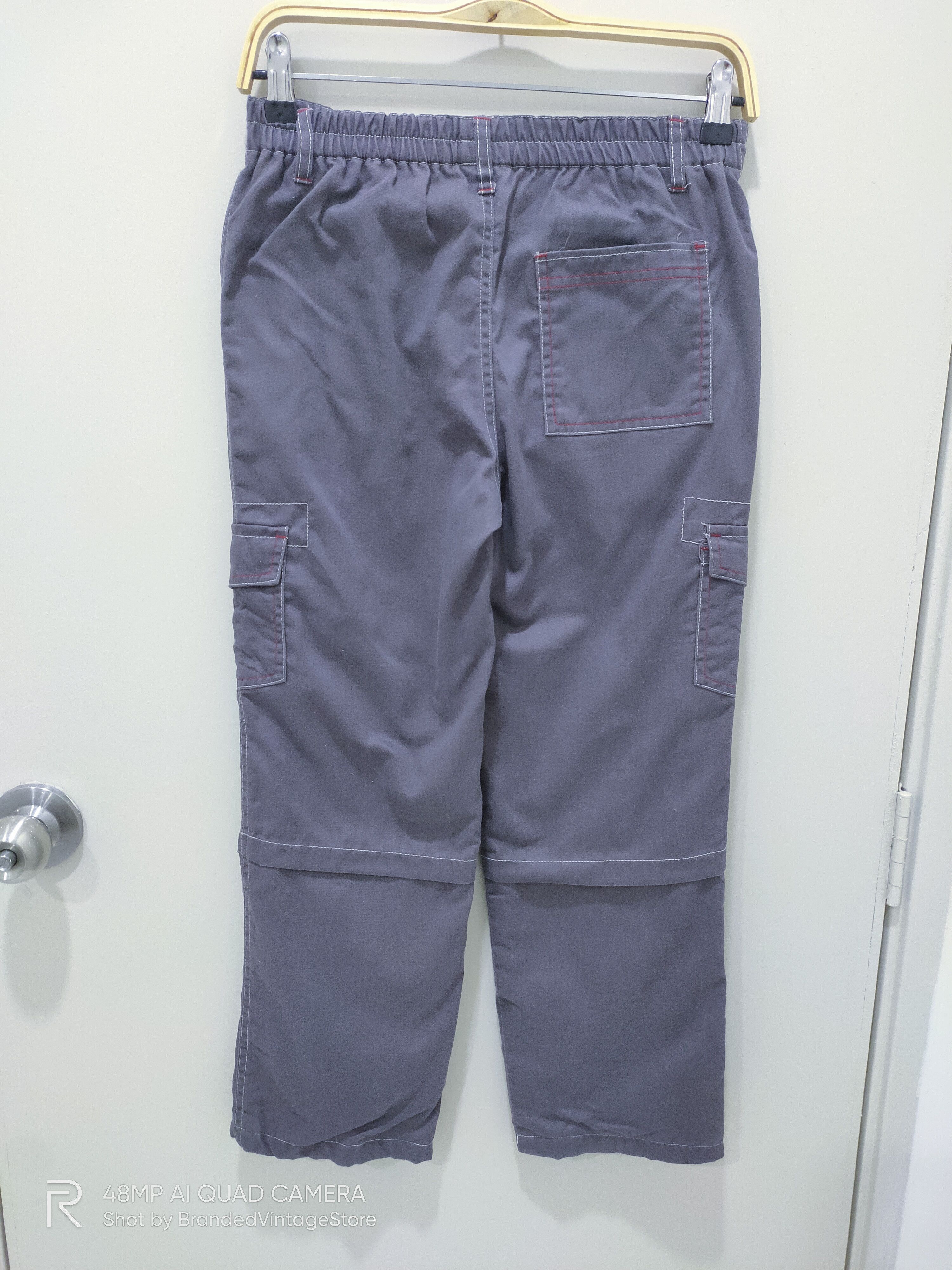 Japanese Brand JAPANESE Kids Multipocket Tactical Streetwear Cargo Pants Size US 27 - 2 Thumbnail