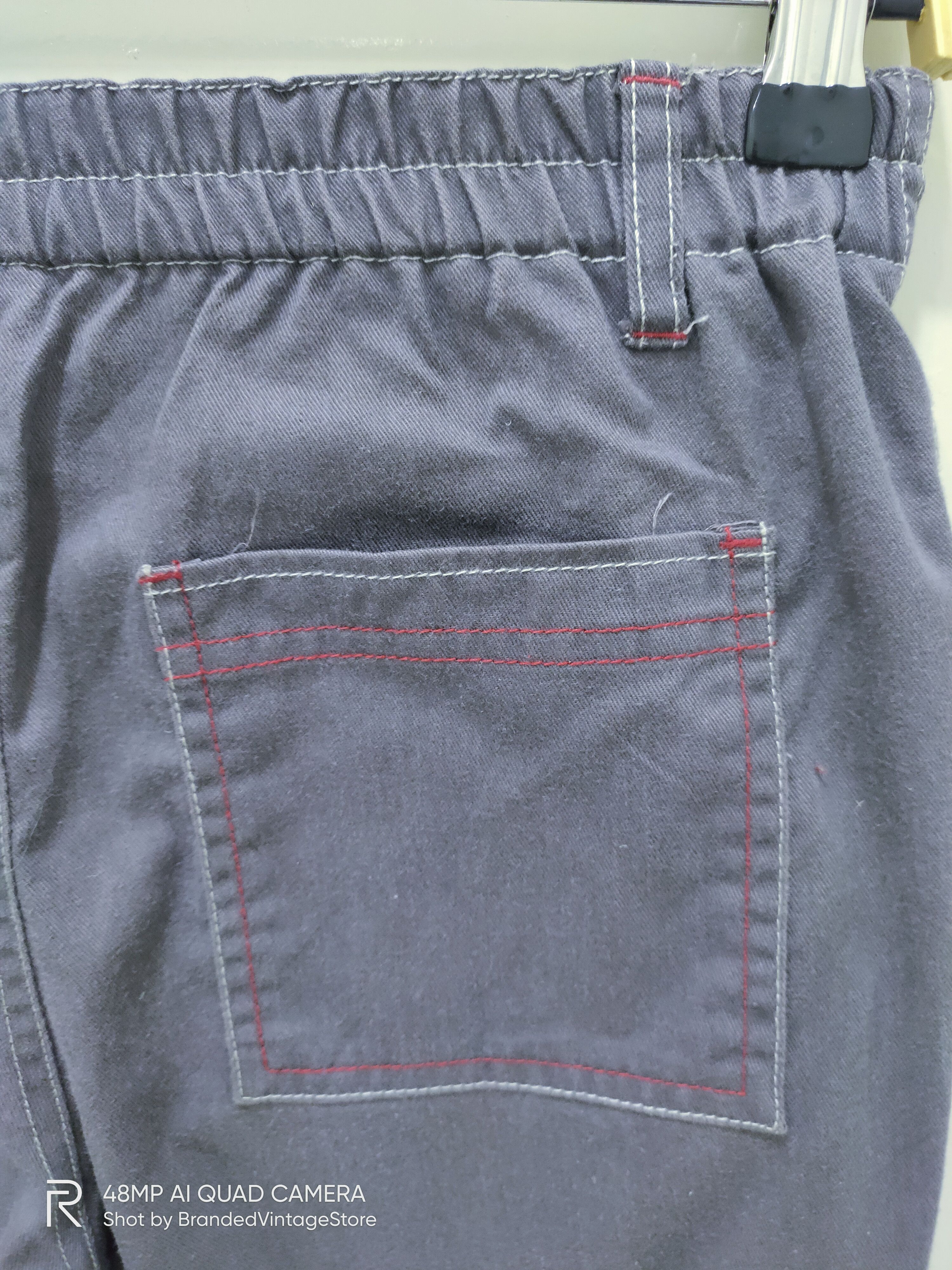 Japanese Brand JAPANESE Kids Multipocket Tactical Streetwear Cargo Pants Size US 27 - 8 Thumbnail