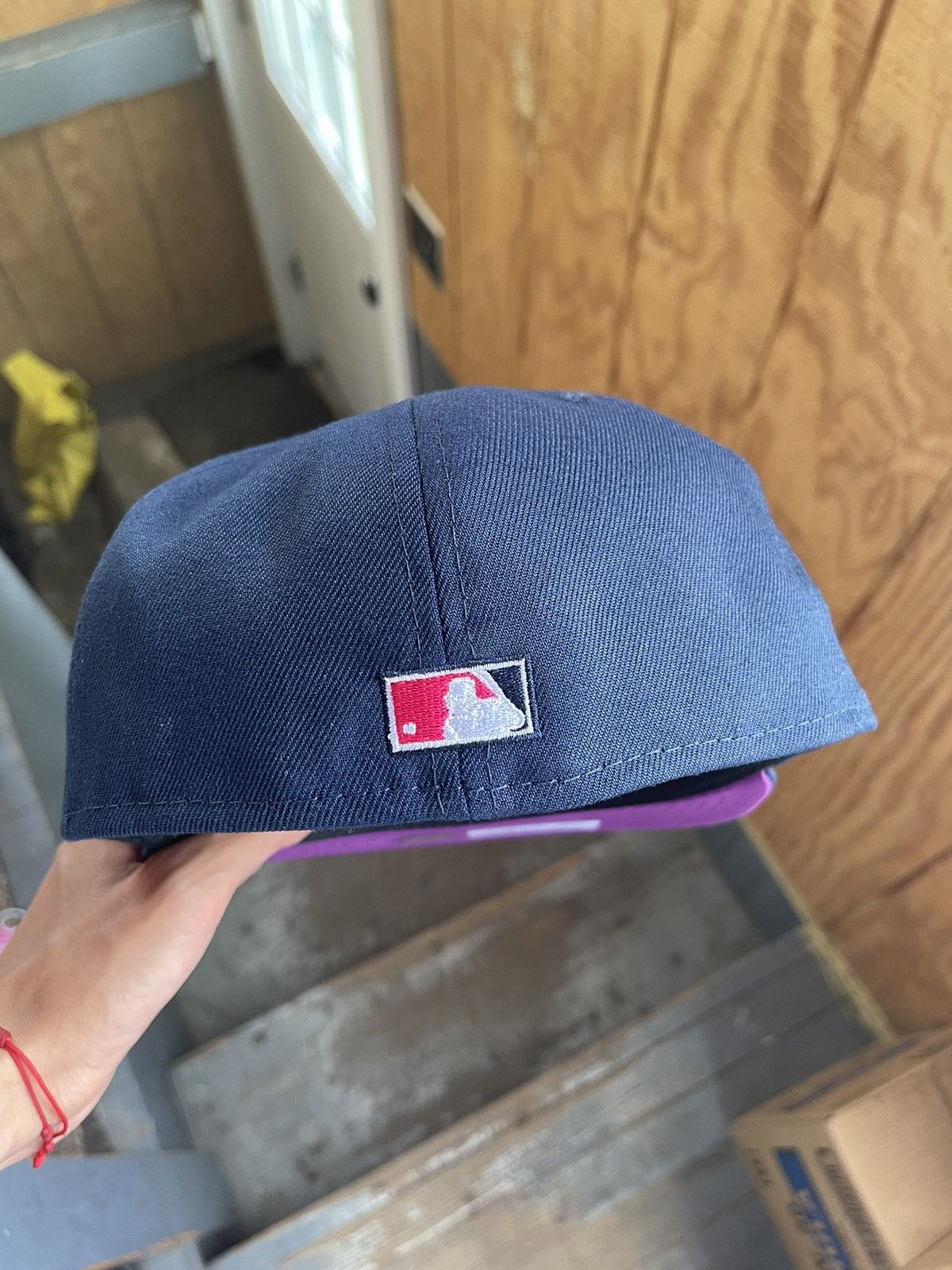 New Era houston astros capanova exclusive purple uv size 7 1/8 Size ONE SIZE - 6 Thumbnail