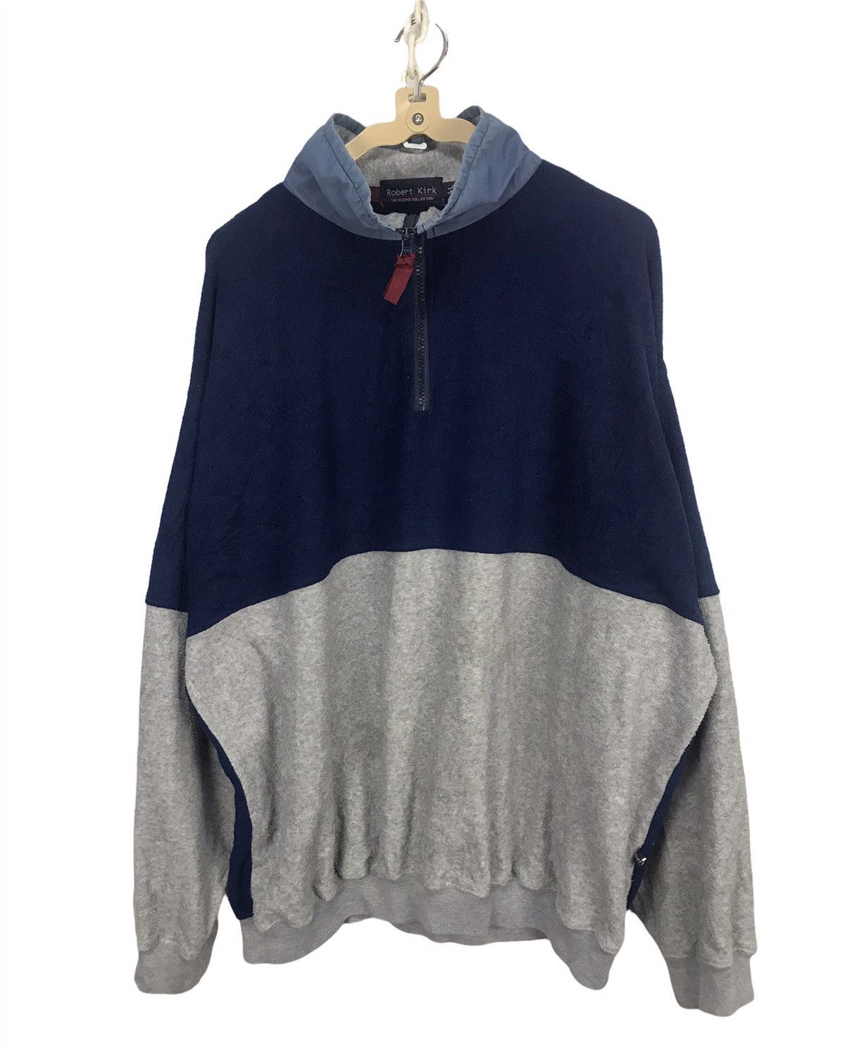 Japanese Brand × Vintage Vintage Robert kirk half zipper beggie sweatshirt Size US XL / EU 56 / 4 - 1 Thumbnail