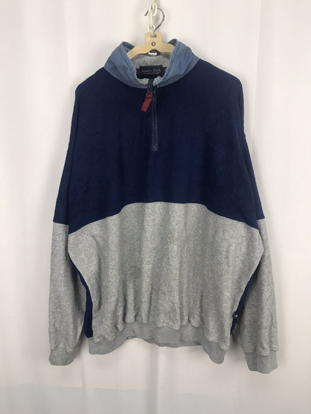 Japanese Brand × Vintage Vintage Robert kirk half zipper beggie sweatshirt Size US XL / EU 56 / 4 - 6 Thumbnail