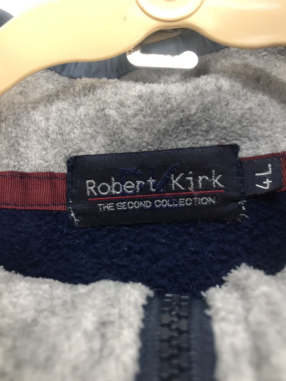 Japanese Brand × Vintage Vintage Robert kirk half zipper beggie sweatshirt Size US XL / EU 56 / 4 - 3 Thumbnail