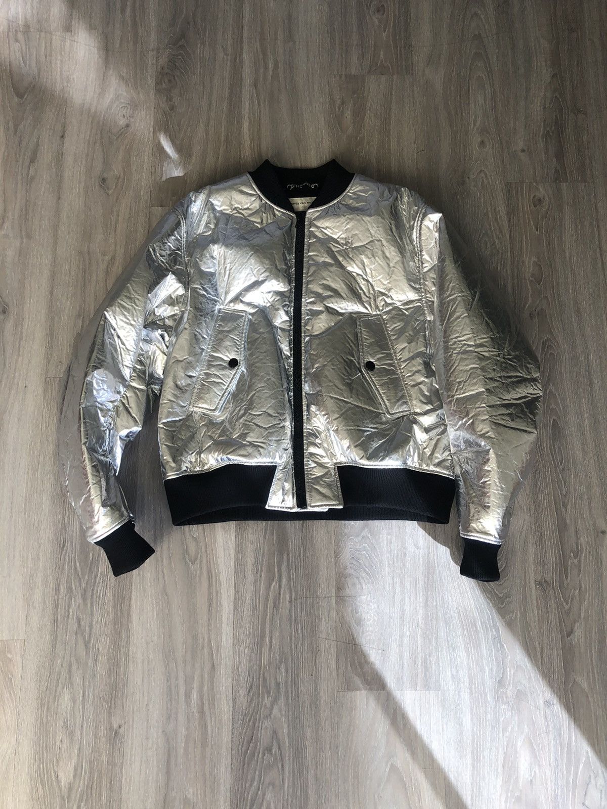 Dries Van Noten Dries van noten backzip bomber Size US L / EU 52-54 / 3 - 2 Thumbnail