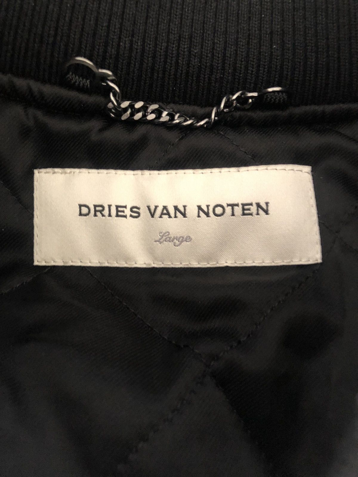 Dries Van Noten Dries van noten backzip bomber Size US L / EU 52-54 / 3 - 3 Thumbnail