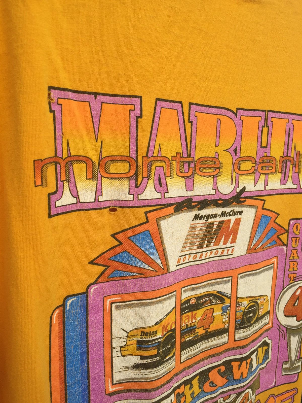 NASCAR × Vintage Vintage 1995 Sterling Marlin Racing Tee Size US XL / EU 56 / 4 - 7 Thumbnail