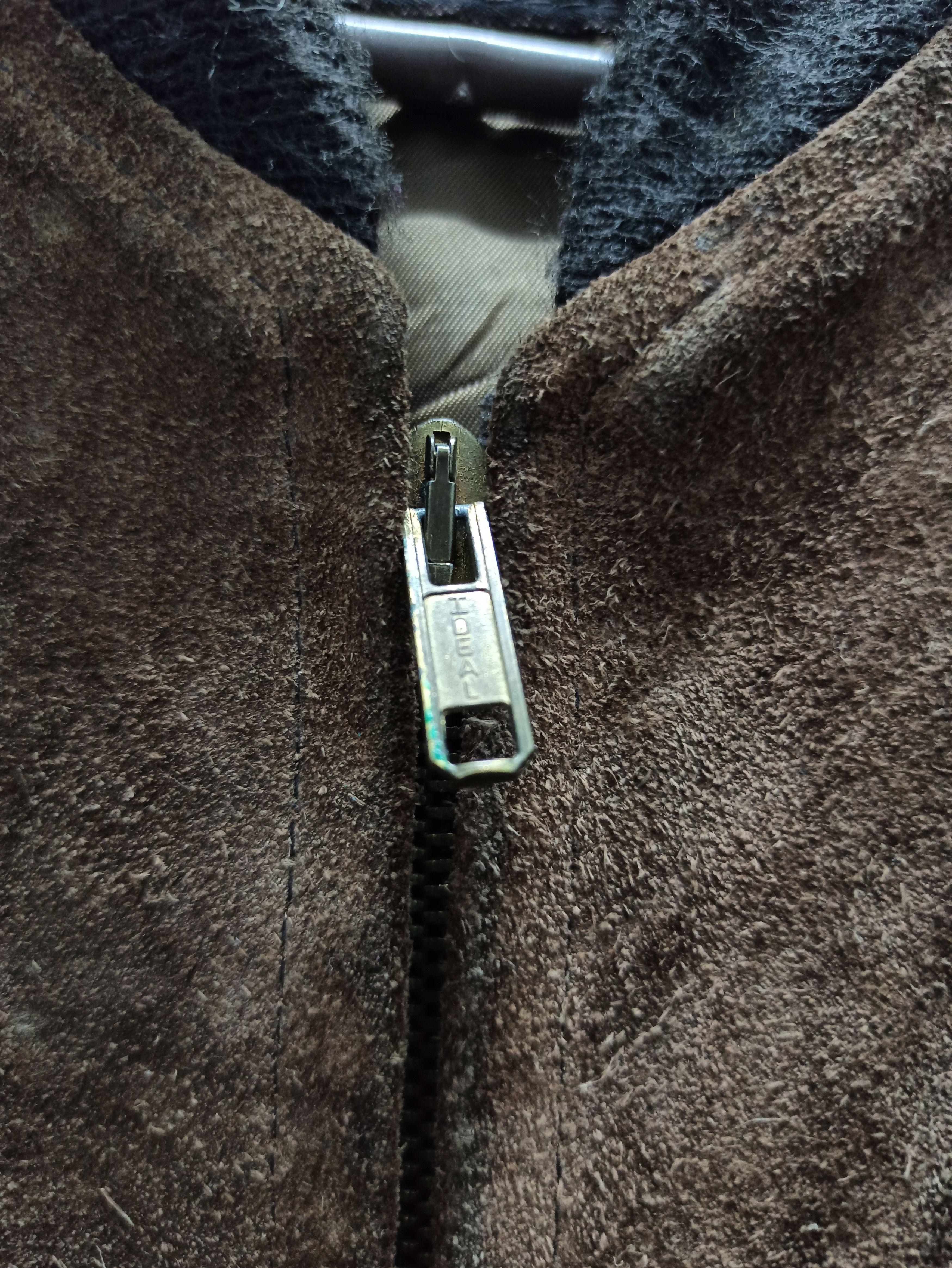 Schott × Vintage Vintage Schott Nyc Sportswear Suede Leather Bomber Jacket Size US L / EU 52-54 / 3 - 8 Thumbnail